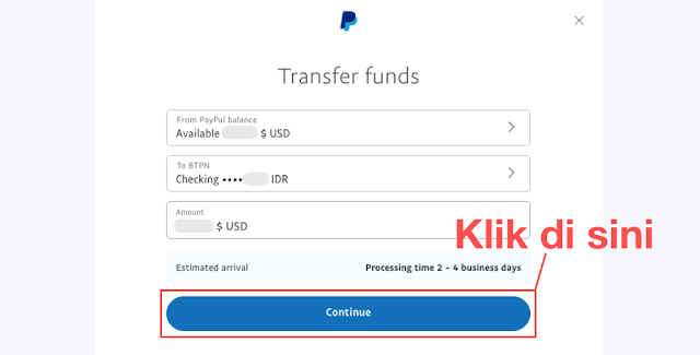 Isi Nominal Transfer, Transfer Paypal ke Jenius, masbobz.com, transfer dari paypal ke jenius, transfer uang dari paypal ke jenius, cara transfer paypal ke jenius