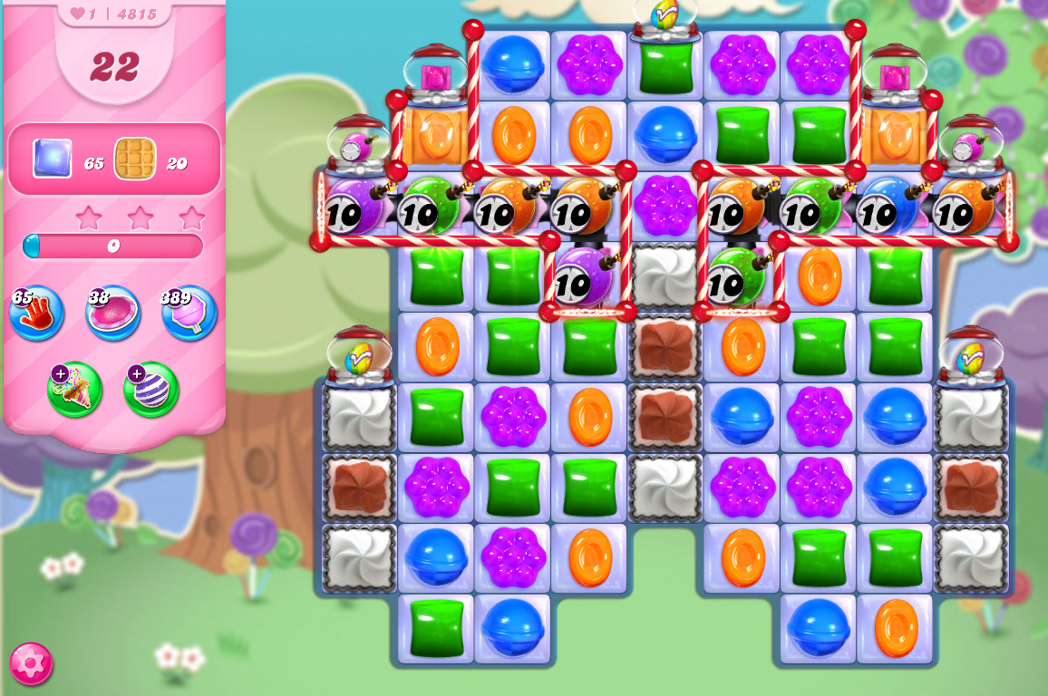 Candy Crush Saga level 4815