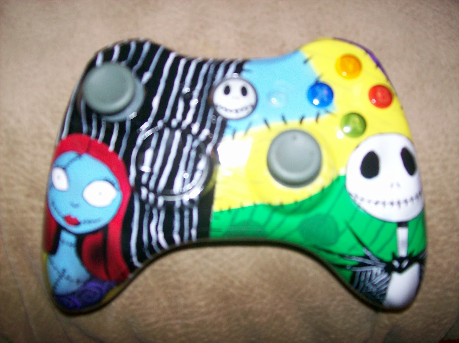 Airbrush Master: Xbox 360 faceplates and controllers