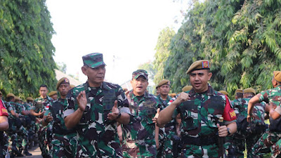 Mayjen TNI Dian Sundiana Pastikan Kesiapan Pasukan Sriti