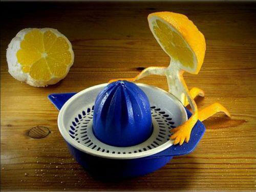 Funny Arts using fruits