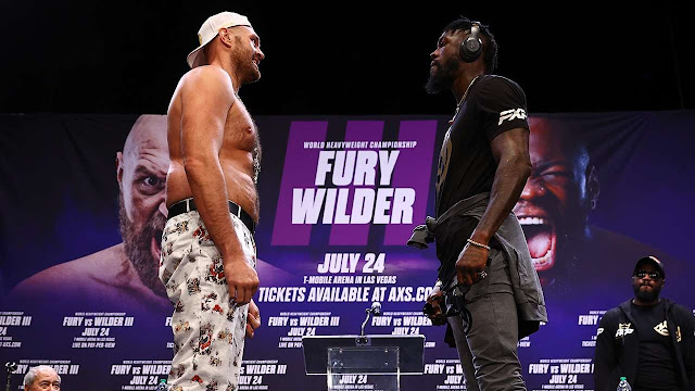 Fury Vs Wilder face off