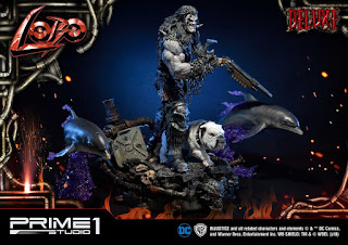 Lobo y sus Space Dolphins de Injustice: Gods Among Us - Prime 1 Studio