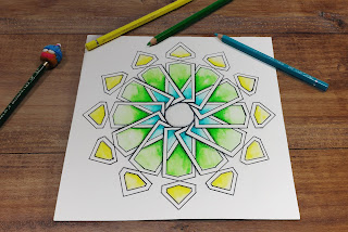 tutorial como dibujar un mandala, como dibujar diseño geometría Islámica, #mandala , mandala, dibujo, arte, youtube  