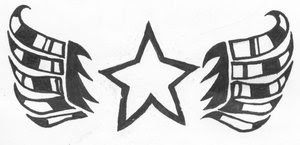 Nice Star Tattoos With Image Tattoo Designs Especially Star Wings Tattoo Picture 10