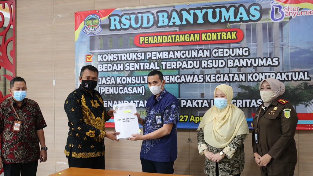 Pendandatanganan Kontrak Pembangunan Gedung IBS