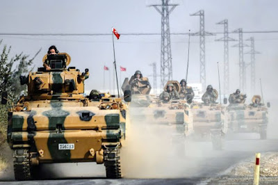 Militer Turki dan Pemberontak Suriah Saling Bantu Usir Pasukan ISIS Di Kawasan Perbatasan - Commando