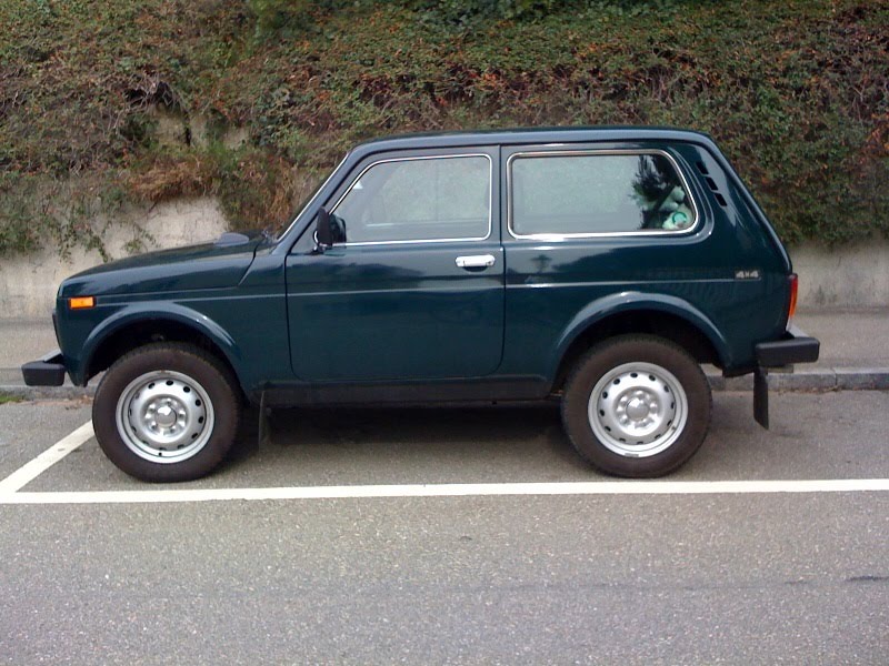 This is a Lada Niva difficult to say what year Few people know that this