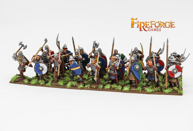 Fireforge Games: New Plastic Medieval Scandinavian Infantry