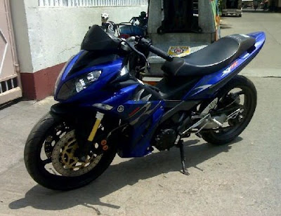 Yamaha Jupiter MX 135 is modified with Racing 