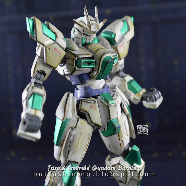 HGBF Try Burning Gundam Custom Paint by Putra Shining