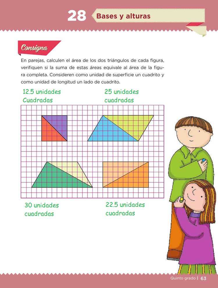 Bases Y Alturas Desafio 28 Desafios Matematicos Quinto Grado Contestado Tareas Cicloescolar Se presentan preguntas y problemas de matemáticas de 4 y 5 grado para poner a prueba la comprensión de los conceptos y procedimientos matemáticos. quinto grado contestado