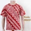 model kaos batik