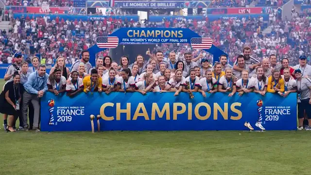 2019 FIFA Women's World Cup finals winners, USA