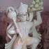 Hanuman Parwat wale Marble Statue ( Hanuman Ji Marble Murti )