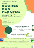 Affiche Bourse aux plantes