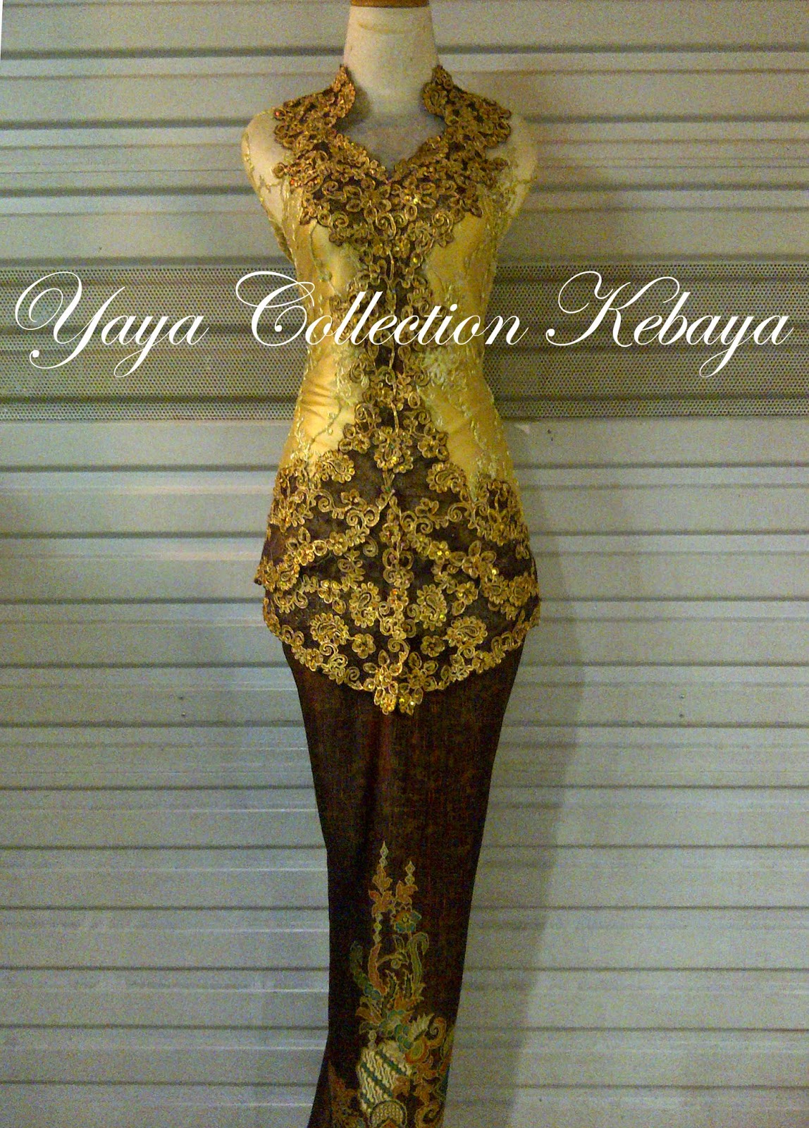  Kebaya  AL Melati Gold Yaya Kebaya  Online  Shop  Toko 