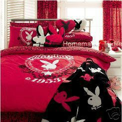 playboy bedroom themes playboy disco bunny duvet set single bed review ...