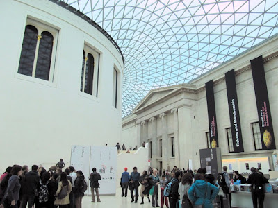 The Great Court with the Reading Room at it's centre