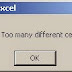 Mengatasi Error "Too Many Different Cell Formats"