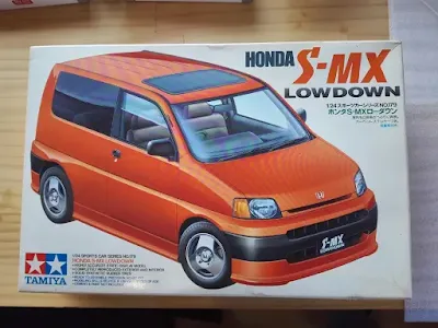 1997年1月発売 タミヤ 「1/24 HONDA S-MX LOWDOWN」