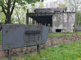 a decrepit defence barracks left over from WW2