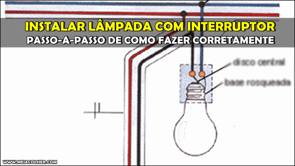 como instalar lampada