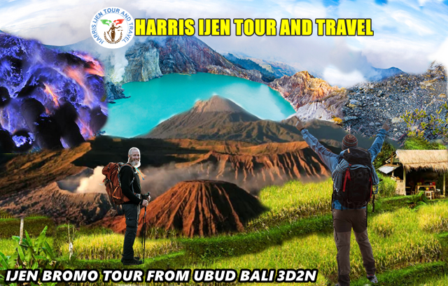 Ijen Bromo Tour from Ubud bali 3D2N