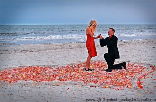 4. Valentine's Day Propose Style - How To Propose On