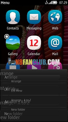 Nokia 808 Pure View - Custom Theme Effects via Custom Firmware CFW from N8 Fan Club