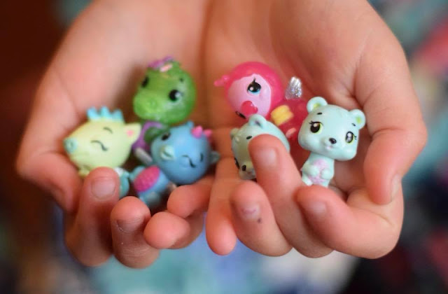 hatchimals CollEGGtibles Season Threein child's hand