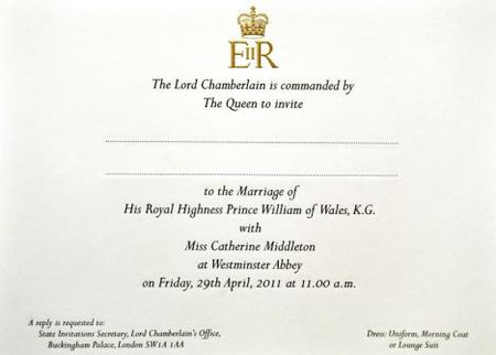 royal wedding invitation font. royal wedding invitation kate