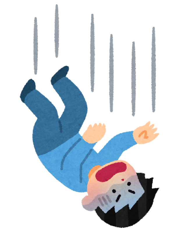 落下する人のイラスト かわいいフリー素材集 いらすとや 落下する人のイラスト かわいいフリー素材集 いらすとや