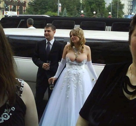 Weird wedding dresses