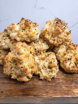 Everything spiced drop biscuits