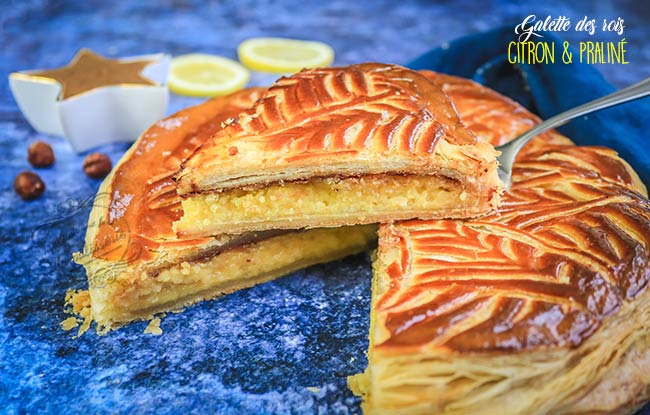 galette des rois citron praliné