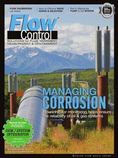Flow Control. Solutions for fluid movement, measurement & containment - July 2015 | ISSN 1081-7107 | TRUE PDF | Mensile | Professionisti | Tecnologia | Pneumatica | Oleodinamica | Controllo Flussi
Flow Control is the leading source for fluid handling systems design, maintenance and operation. It focuses exclusively on technologies for effectively moving, measuring and containing liquids, gases and slurries. It aims to serve any industry where fluid handling is a requirement.
Since its launch in 1995, Flow Control has been the only magazine dedicated exclusively to technologies and applications for fluid movement, measurement and containment. Twelve times a year, Flow Control magazine delivers award-winning original content to more than 36,000 qualified subscribers.
