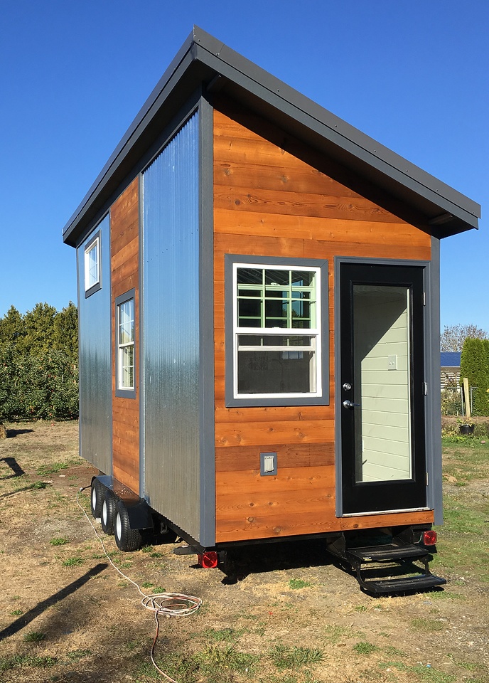  TINY  HOUSE  TOWN Modern  Rustic Tiny  Home  in Bellingham