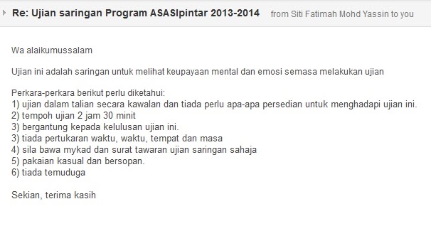 Soalan Interview Medic - Contoh Win