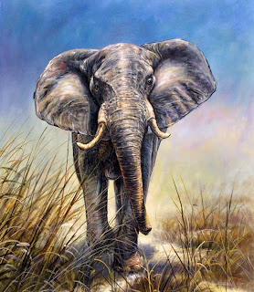 Animal-Oil Painting-Wallpaper