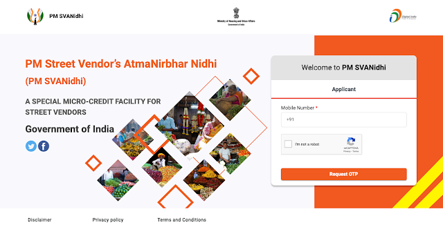 PM SVANidhi Yojana Online