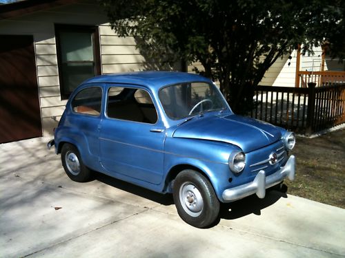 It seems the Fiat 600 we featured here is up on Ebay