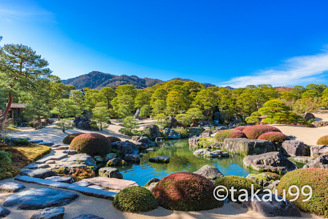 足立美術館　日本庭園