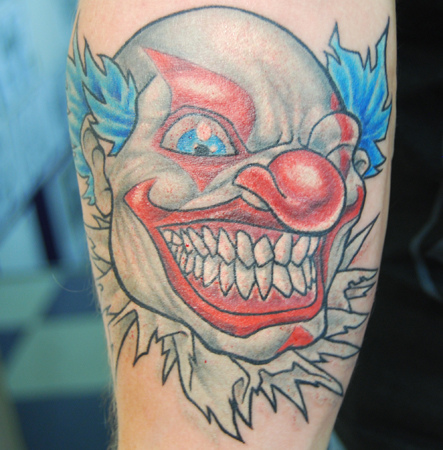 Clown Tattoo Designs For Men and Women 2011