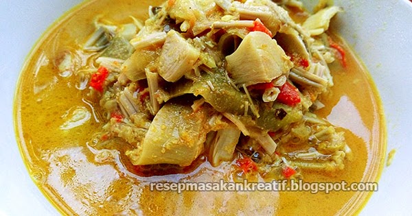 Resep Sayur Jantung Pisang Kuah Gurih Tanpa Santan - Aneka 