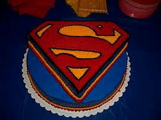 Tortas de Superman para Fiestas Infantiles