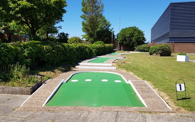 The Arnold Palmer Putting Course in Cleethorpes, Lincolnshire