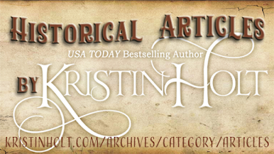 Kristin Holt | Historical Articles by USA Today Bestselling Author Kristin Holt