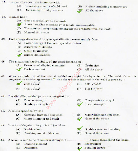 Assistant Engineer-Ground Water Department psc question