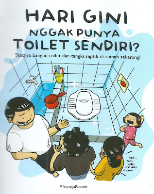 Jika toilet sehat maka sanitasi aman